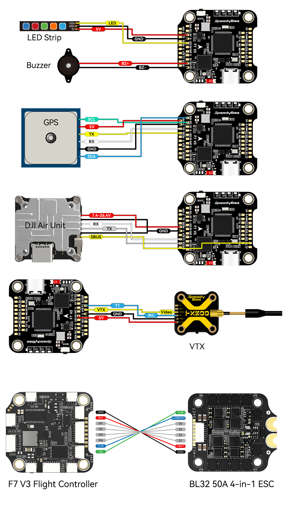 305x305-mm-SpeedyBee-F7-V3-BL32-50A-Stack-OSD-Flight-Controller-mit-5V-9V-BEC-50A-4in1-Brushless-ESC-2009562-19